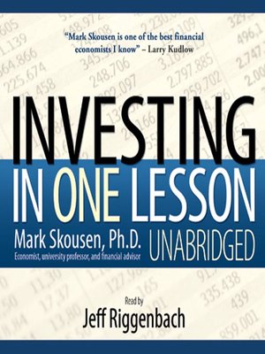cover image of Investing in One Lesson